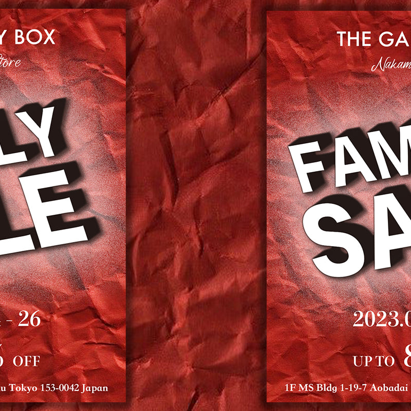 FAMILY SALEのご案内