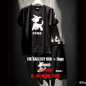 TGB×Dogs コラボレーションアイテム発売
