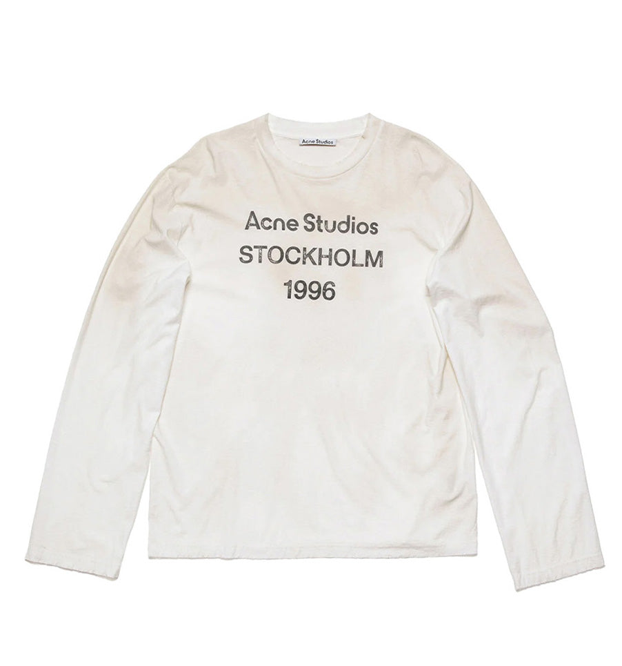 Acne Studios 1996 LOGO LONGSLEEVE T-SHIRT – THE GALLERY BOX