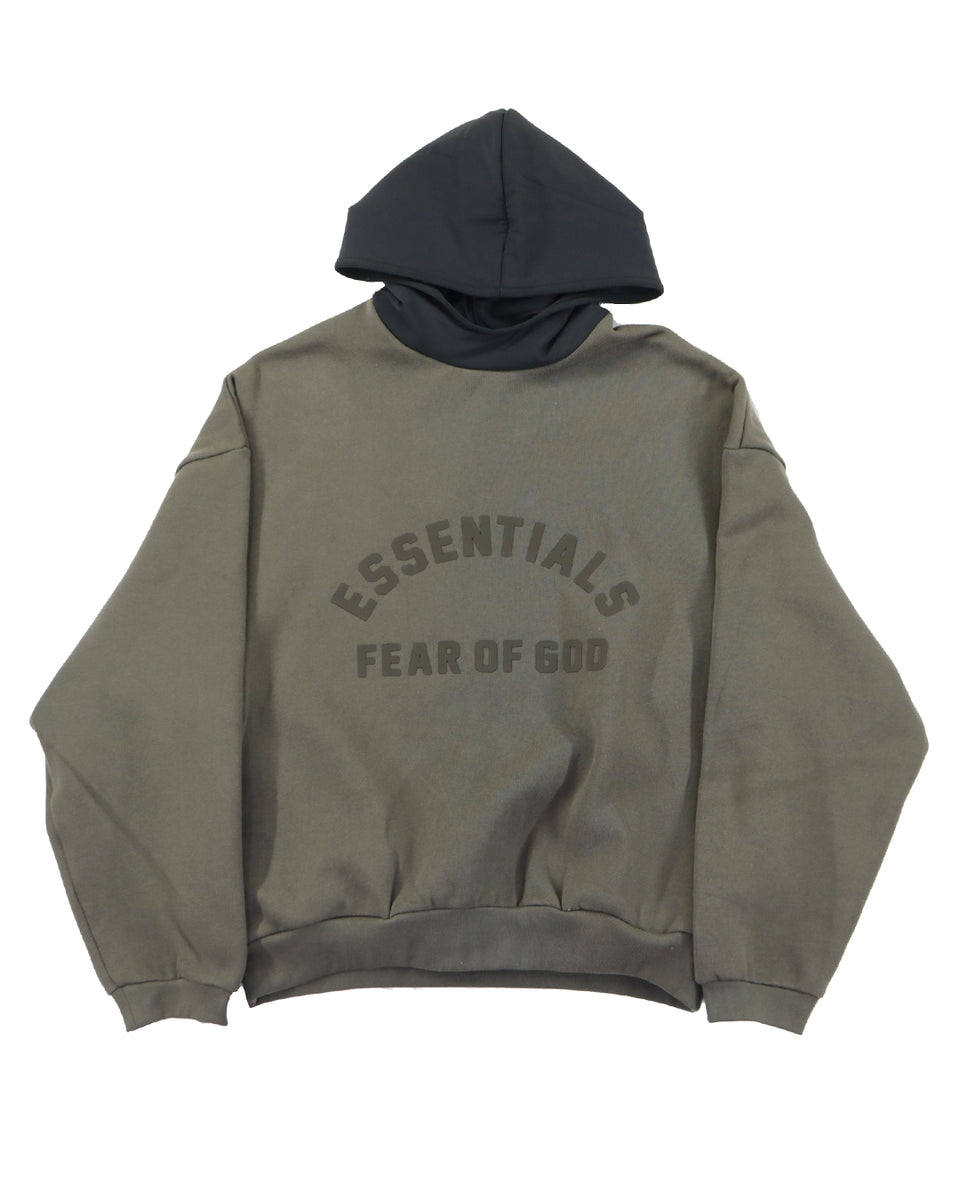 ESSENTIALS NYLON FLEECE HOODIEエッセンシャルズ 公式通販 オンラインサイト THE GALLERY BOX