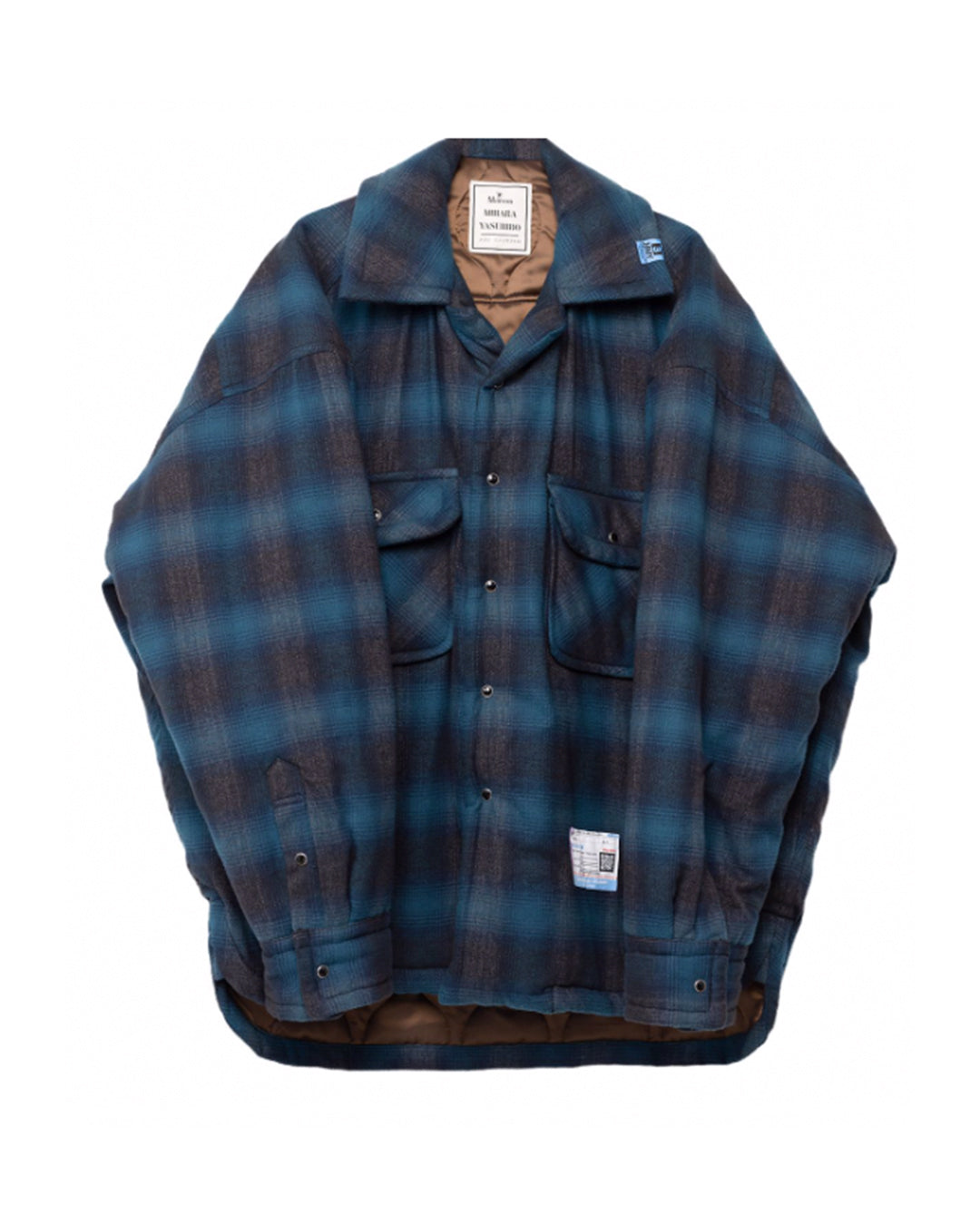 Maison MIHARA YASUHIRO Padded Check Shirt (ミハラヤスヒロ