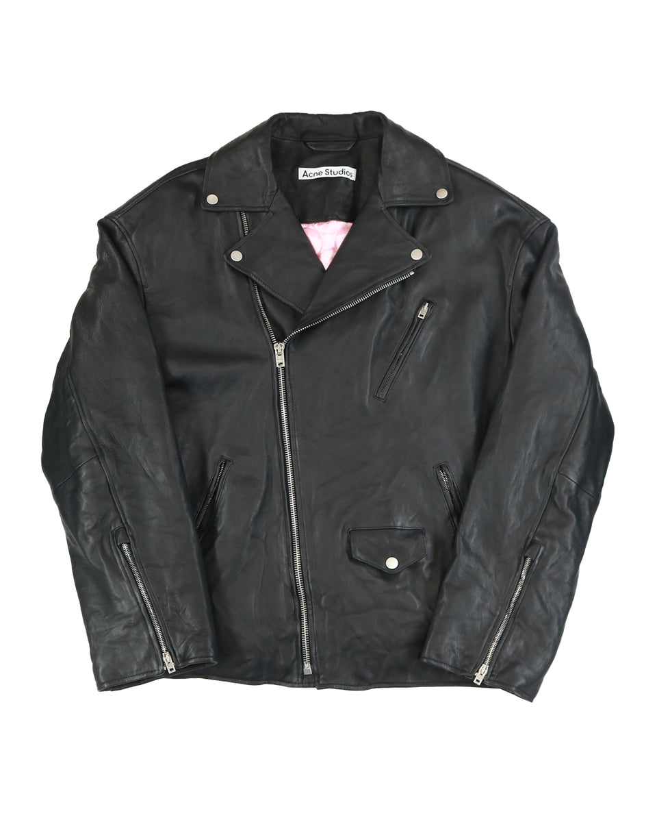 即完売！Acne Embarrassed Leather 奥ゆかしく 46サイズ 