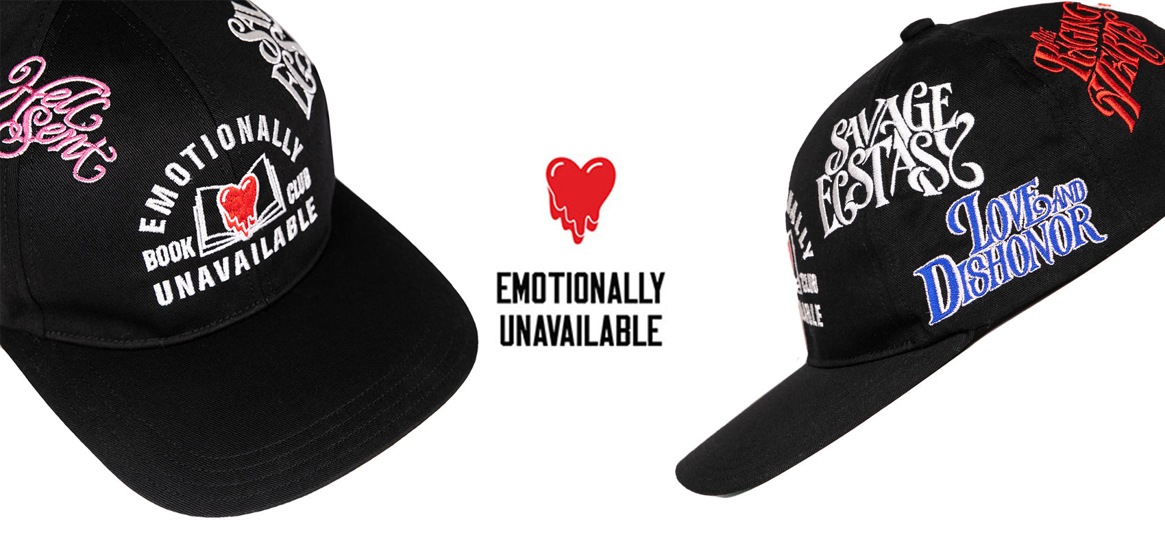 EMOTIONALLY UNAVAILABLE 新作CAP 発売スタート