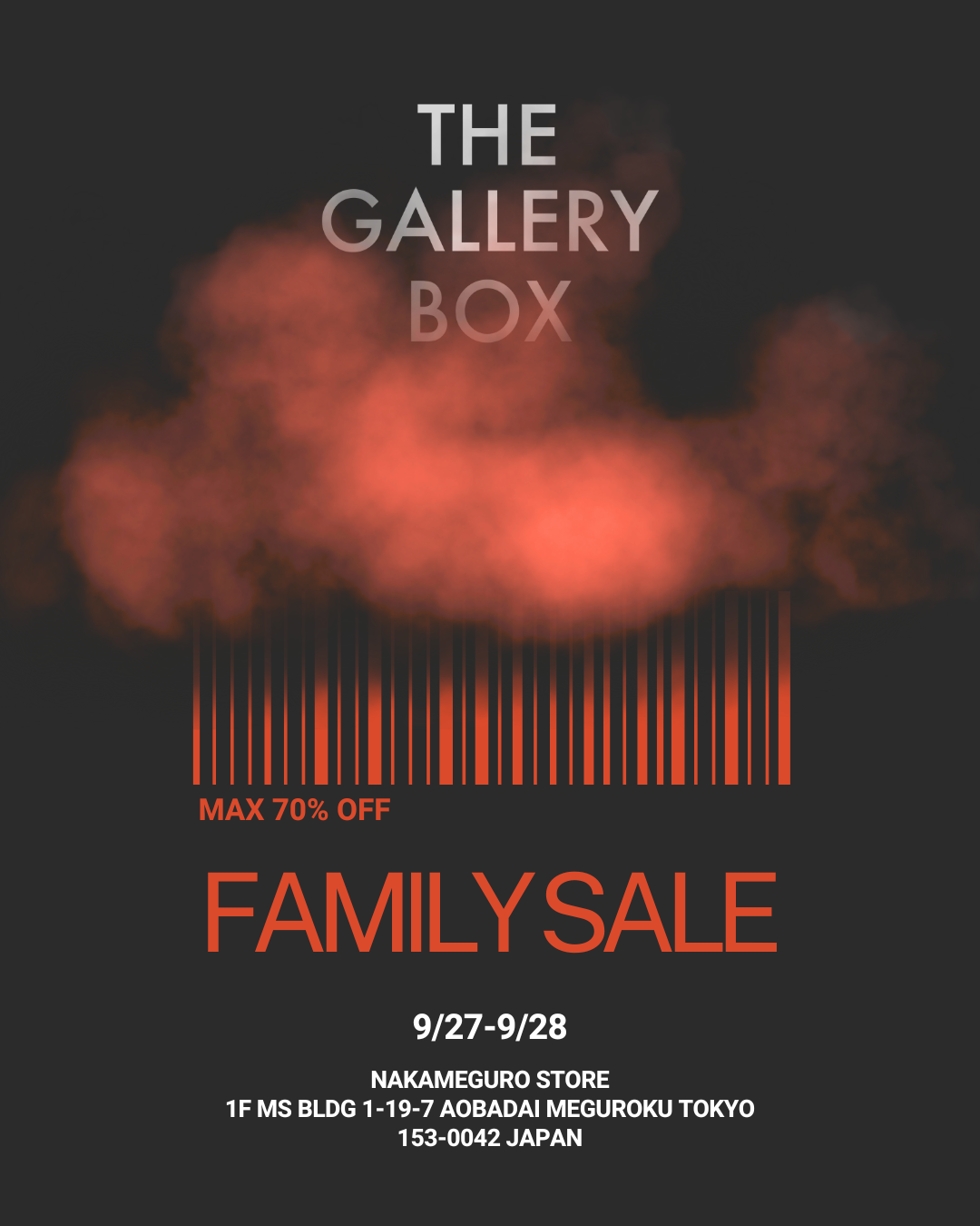 FAMILY SALEのご案内