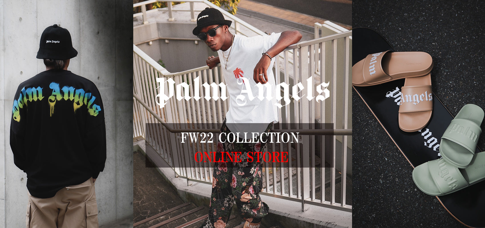 Palm Angels FW22 COLLECTION オンラインストにて発売中