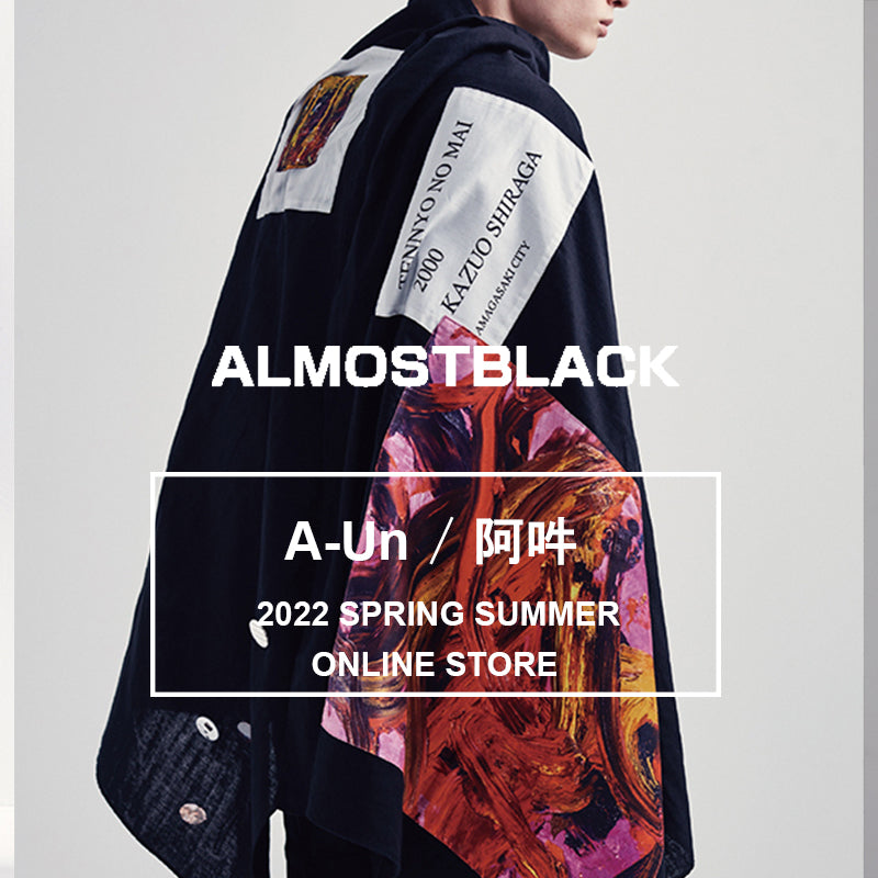 ALMOST BLACK SS22 20:00より発売スタート