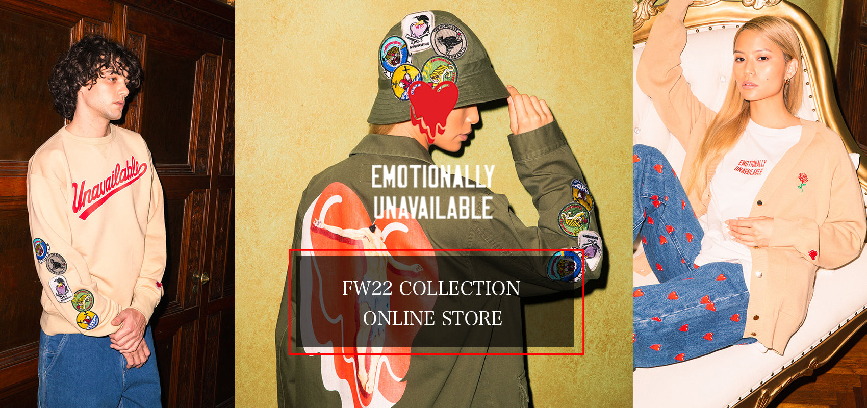 EMOTIONALLY UNAVAILABLE FW22 COLLECTION オンラインストにて9/1発売