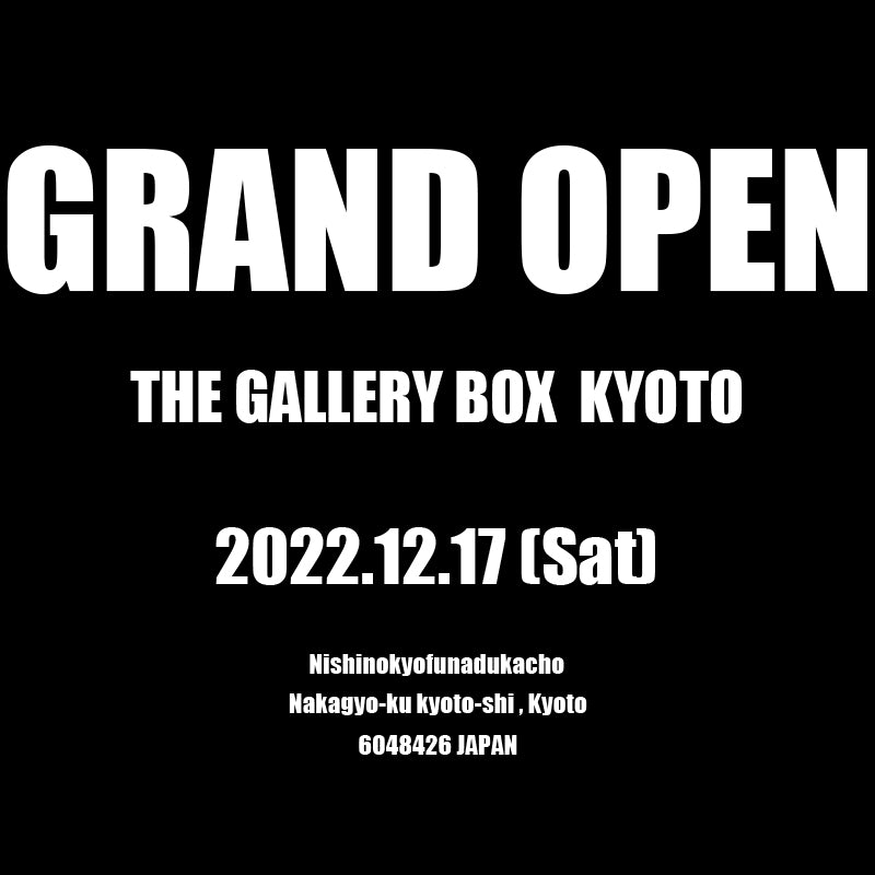 京都 GRAND OPEN
