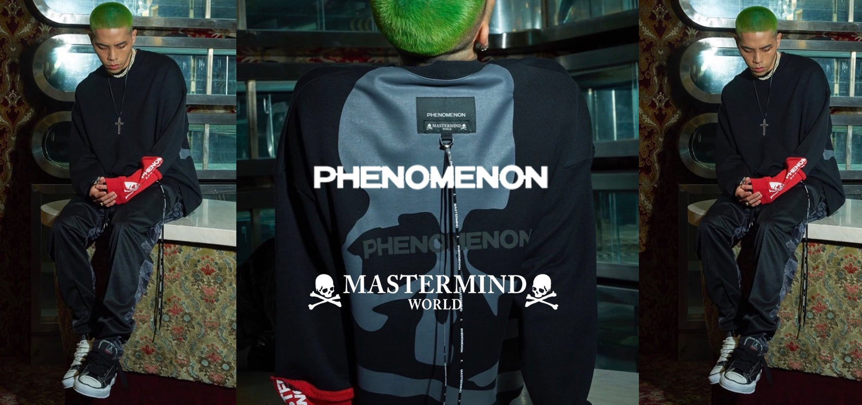PHENOMENON × MASTERMIND WORLDカプセルコレクションが10/15 オンラインストアにて発売