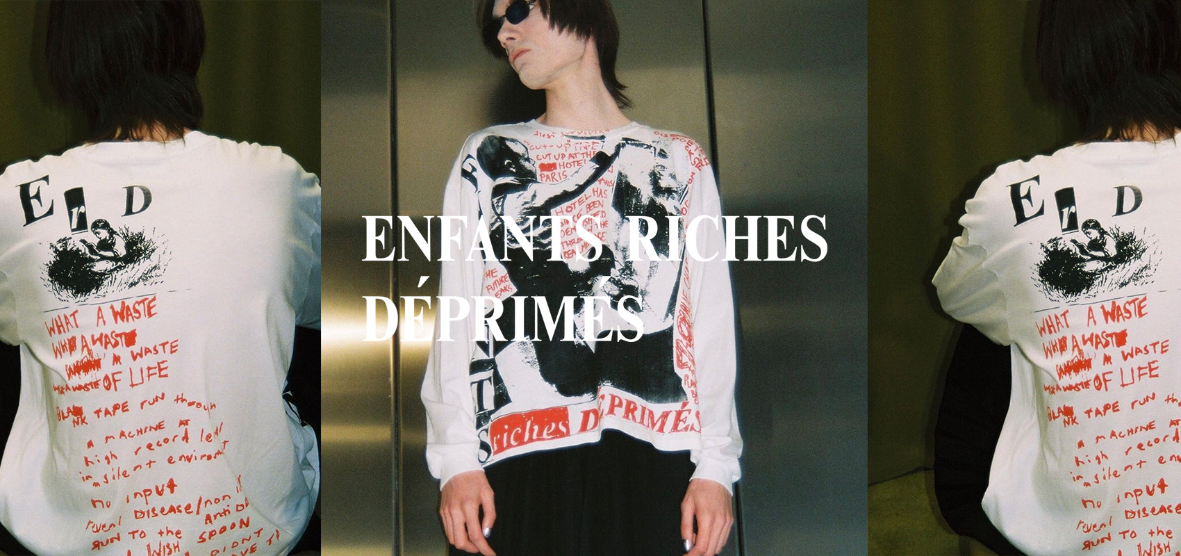 ENFANTS RICHES DEPRIMES SS22 COLLECTION 発売 – THE GALLERY BOX