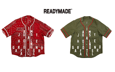 READYMADE BASEBALL SHIRT 本日20時発売開始