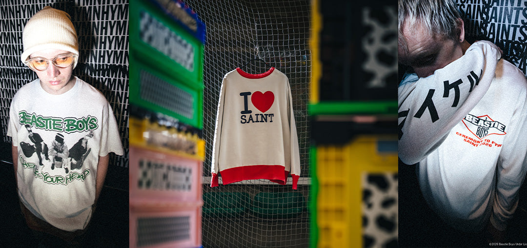 SAINT Mxxxxxx SS26 4st Drop 3月7日(土)10時 オンラインストア 発売開始