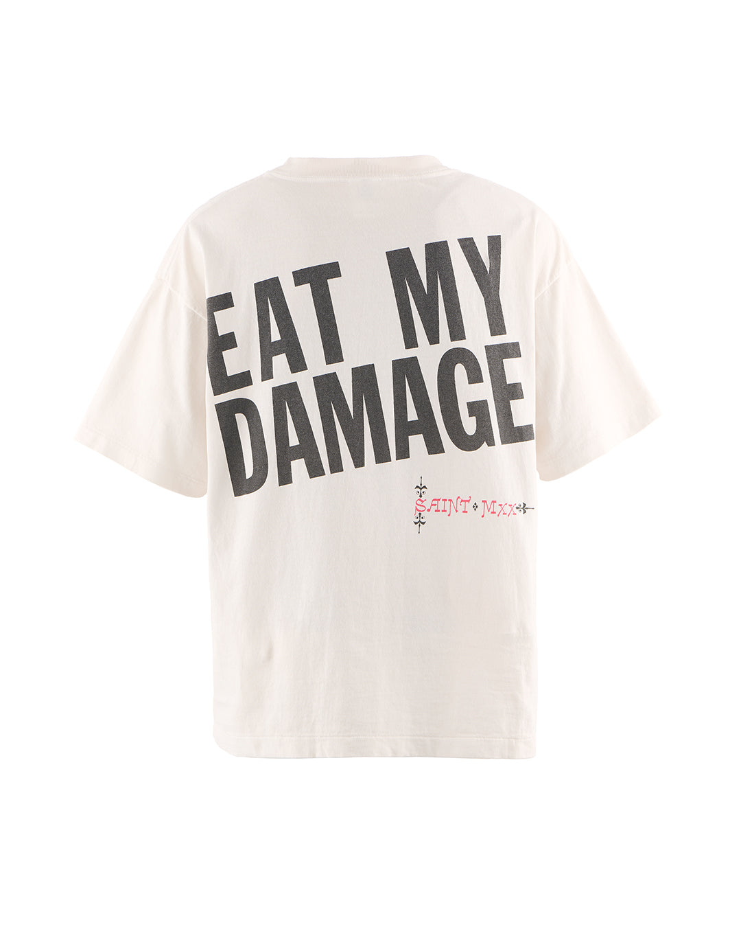 **完売必至** セントマイケル DIRTY PIG グラフィック SS TEE SAINT Mxxxxxx セント マイケル SS25 SS TEE/DIRTY PIG / WHT