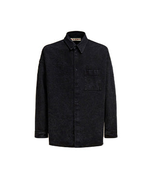 MARNI マルニ コート（その他） 紺 42(M位) 2108425E0032 MARNI - MARNI ストレッチ オーバー ステンカラーコートの通販