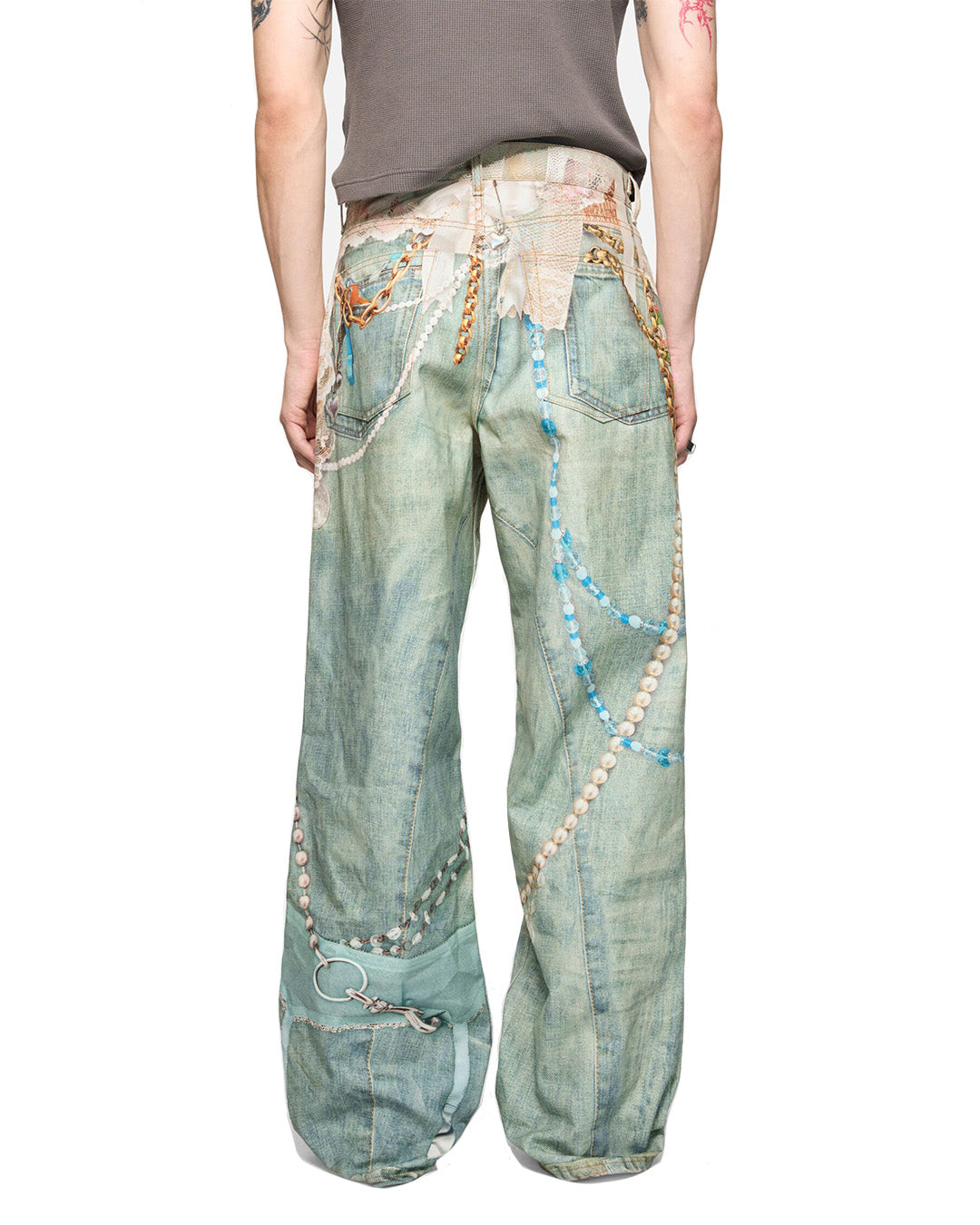 Acne Studios ルーズフィットジーンズ 1981M Acne Studios Loose fit jeans - 1981 PRINTED JEANS – THE