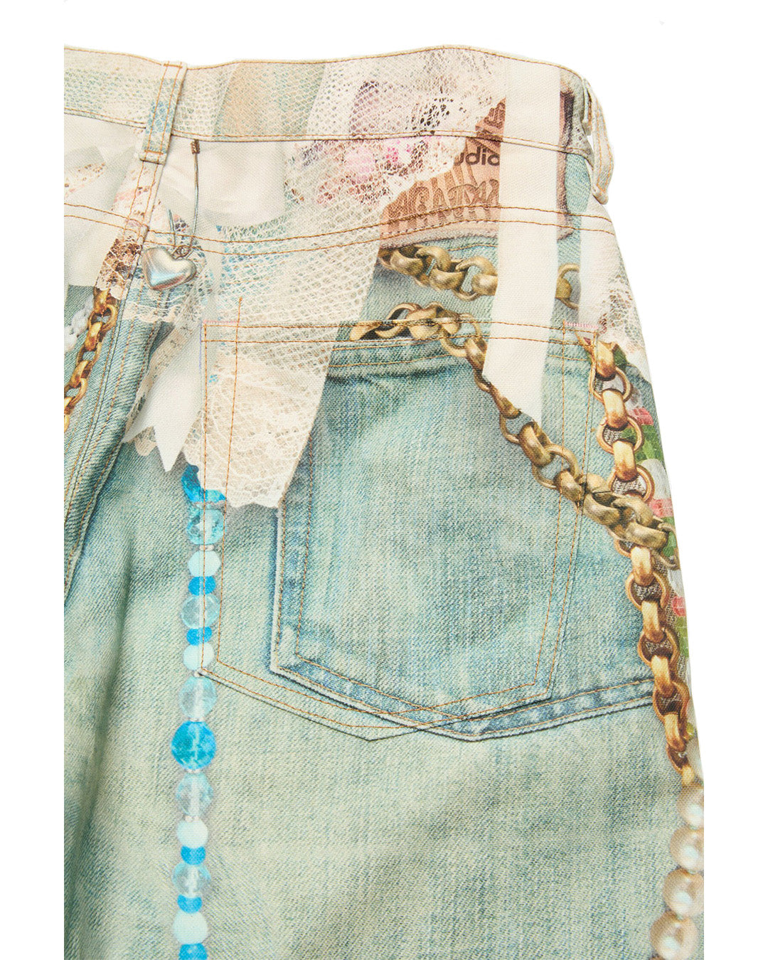 Acne Studios Loose fit jeans - 1981 PRINTED JEANS – THE GALLERY BOX