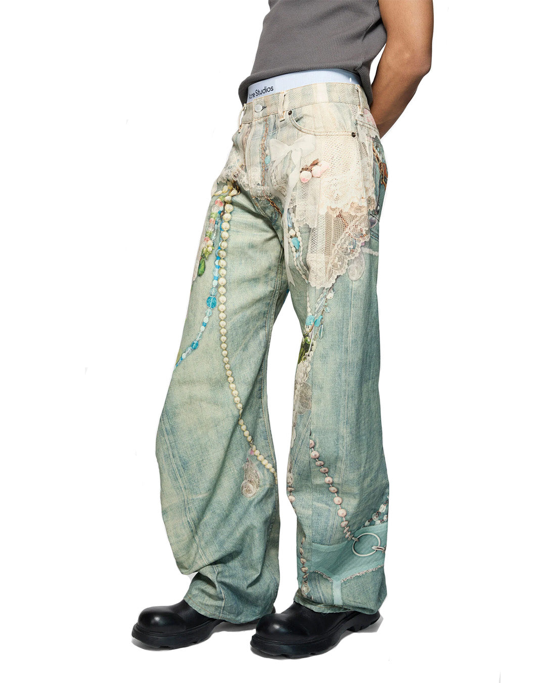 Acne Studios Relax fit jeans - 2006 TROUSERS – THE GALLERY BOX