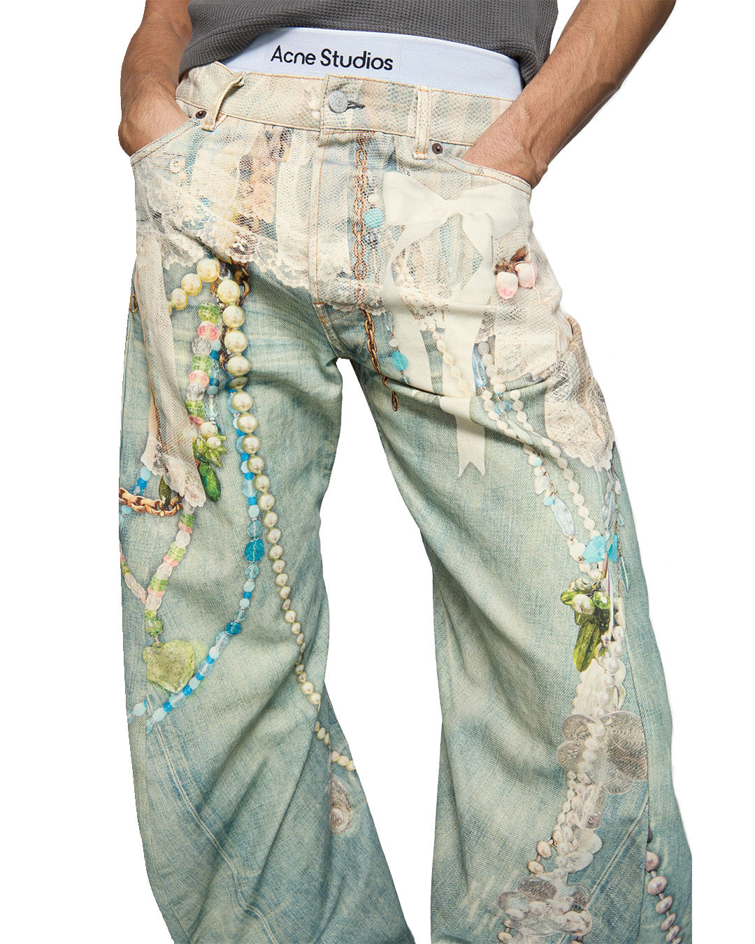 Acne Studios Relax fit jeans - 2006 TROUSERS – THE GALLERY BOX