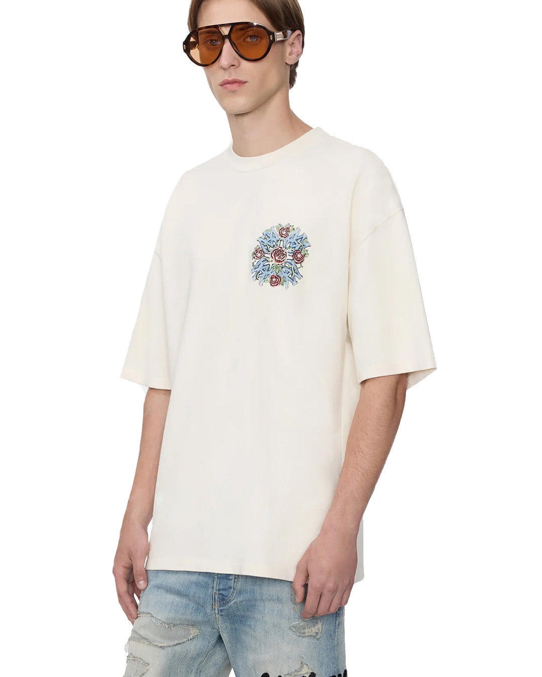 AMIRI OUT FOR TROUBLE OVER SIZED TEE – THE GALLERY BOX