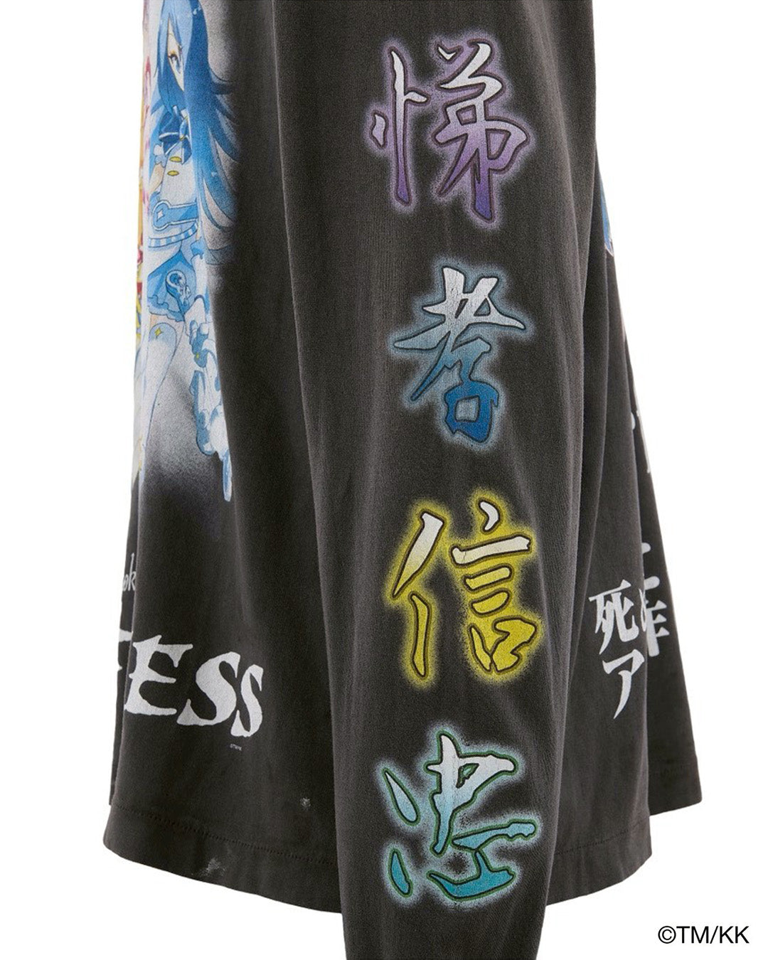 mononoke・made LS T-SHIRT/SUPERFLAT / BLACK – THE GALLERY BOX