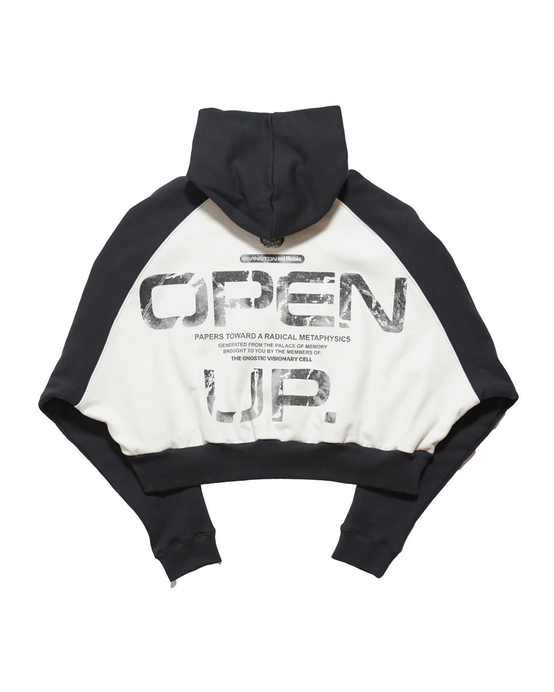 RRR123 OPEN UP AGAPE HOODIE – THE GALLERY BOX RRR123 OPEN UP AGAPE HOODIE – THE GALLERY BOX