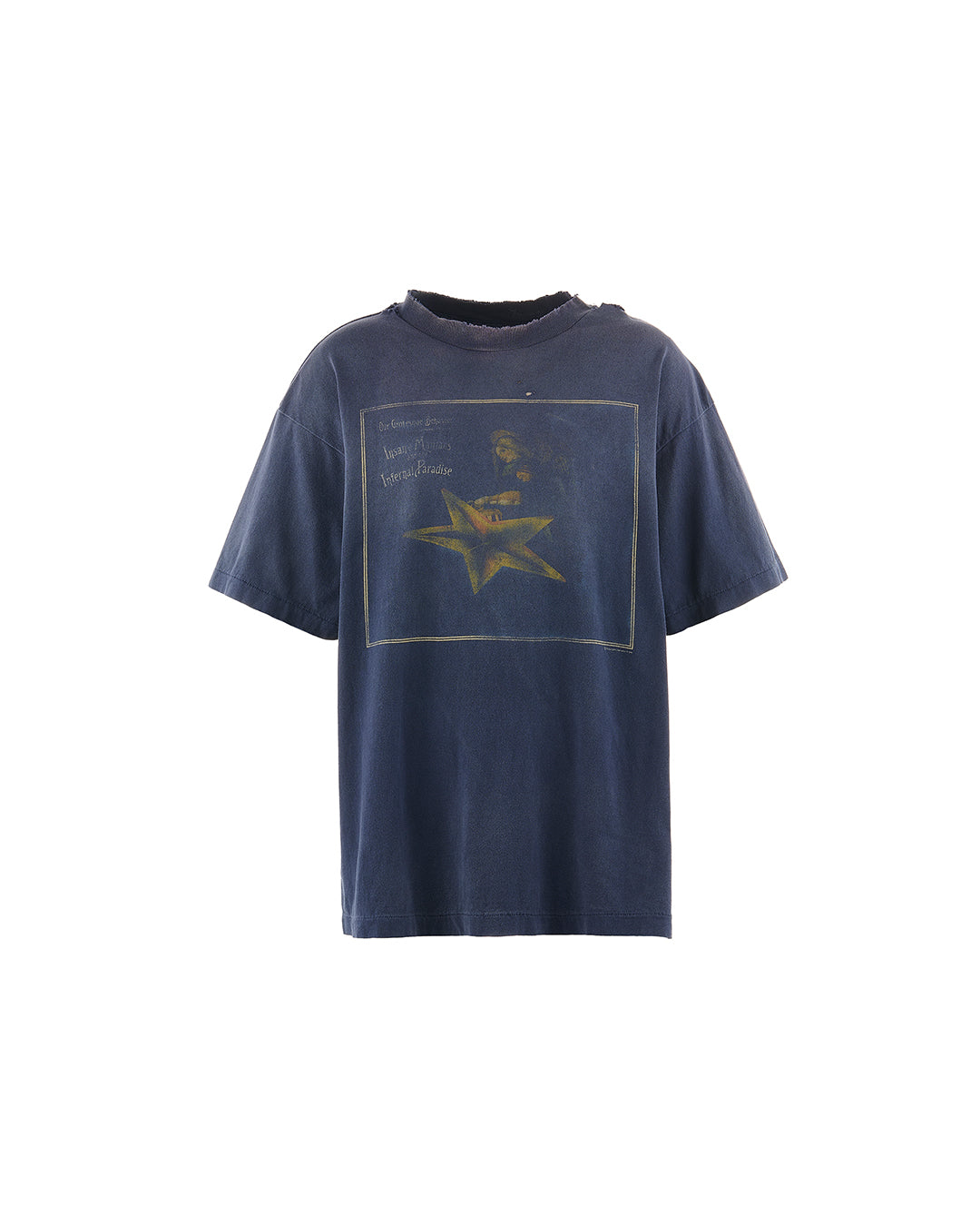 新作【SAINT M××××××】Cactus Plant Flea Market CP_SSTEE SAINT M×××××× CACTUS PLANT FLEA MARKET CP_SS TEE/STAR / NAVY
