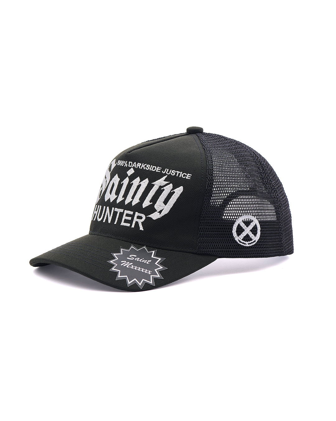 SAINT M×××××× x BOUNTY HUNTER BH_MESH CAP/SAINTY HUNTER / BLACK