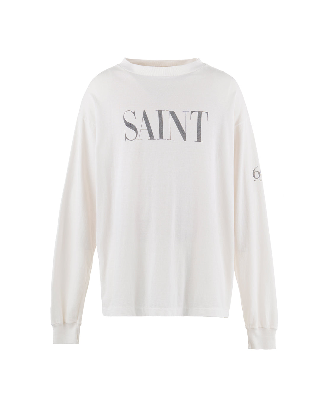 【SAINTMXXXXXX】LS TEE/SAINT / WHT 要在庫確認 ホワイト SAINT MXXXXXX(セントマイケル) 商品ページ - LS TEE MOTO / WHITE