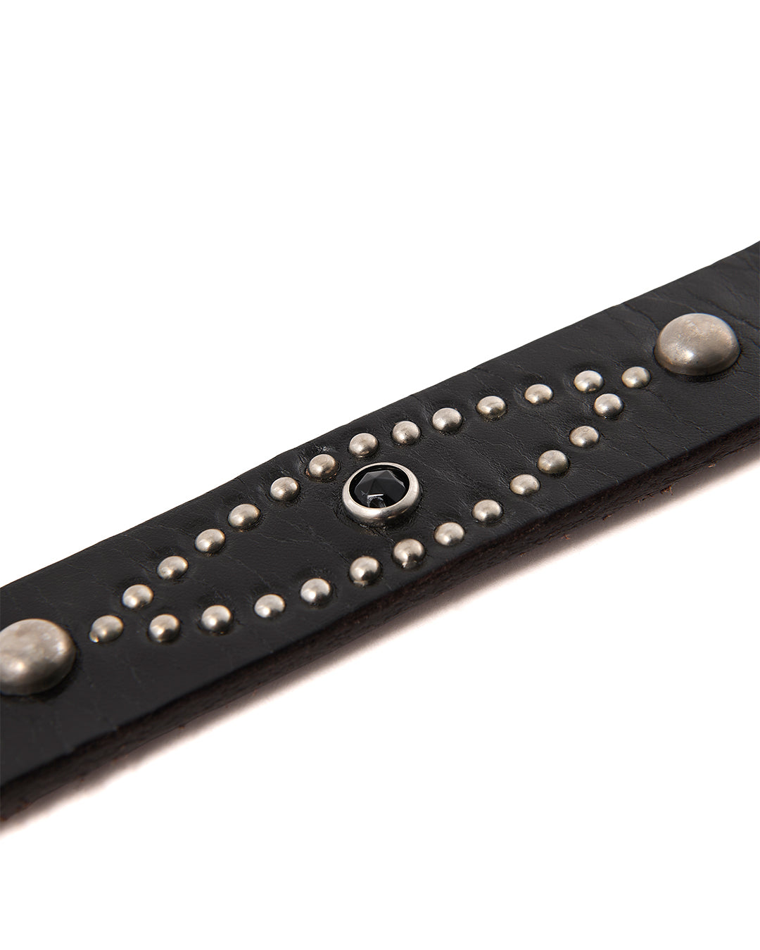 SAINT M×××××× x HTC HTC_BELT NARROW/BLACK STONE / BLACK – THE